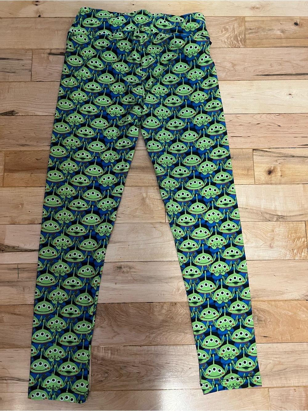 LuLaRoe Disney Toy Story Alien Leggings OS Little Green Men